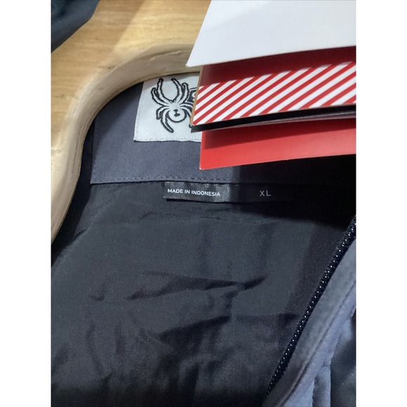 Spyder Boys Youth Ward Jacket Volcano Red Black Grey XL NWT 225009 Winter Coat - Picture 8 of 9